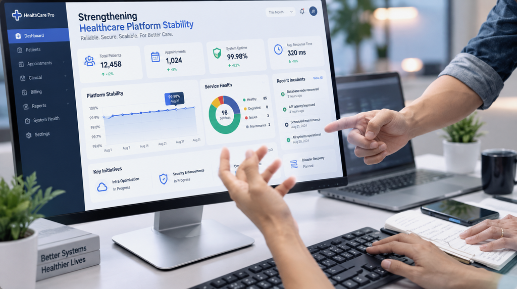 Strengthening Healthcare Platform Stability Through Intelligent QA Automation
