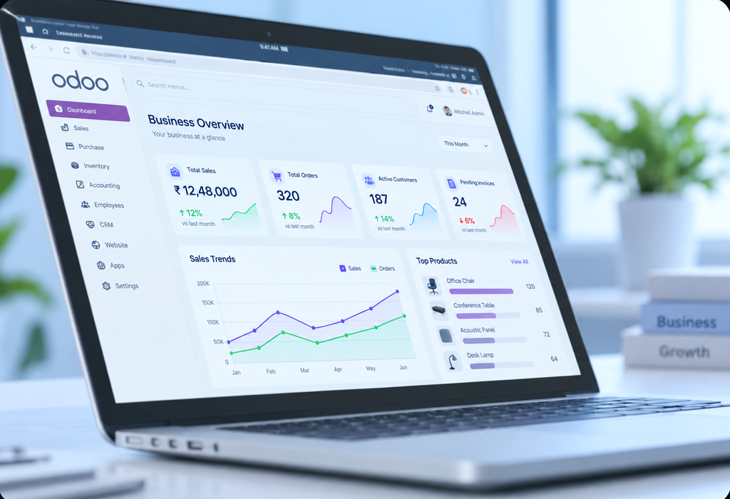 A Modern Web Experience Built with Next.js & Odoo